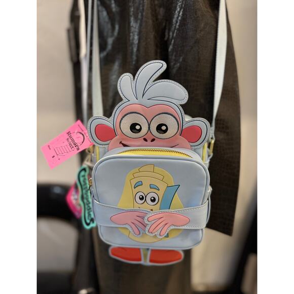 Loungefly Boots Dora The Explorer Crossbuddies Bag - Picture 2 of 6